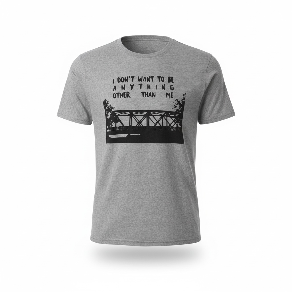 Oth Bridge Quote  – Soft T Shirt – Graphite Heather
