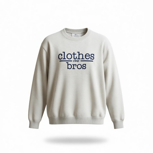 Clothes Over Bros Nantucket  Tv  Embroidered Sweatshirt  One Tree Hill - Oatmeal