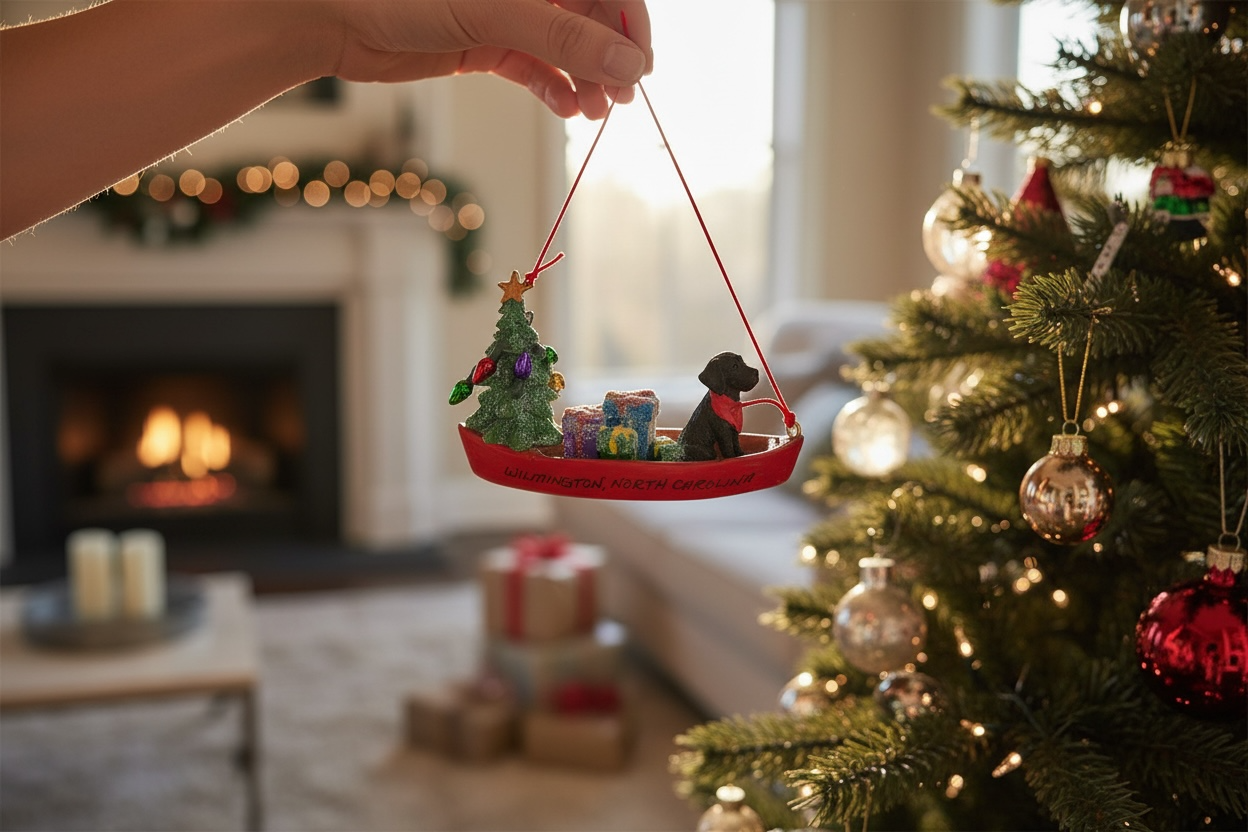 Wilmington Dog -  Christmas Ornament