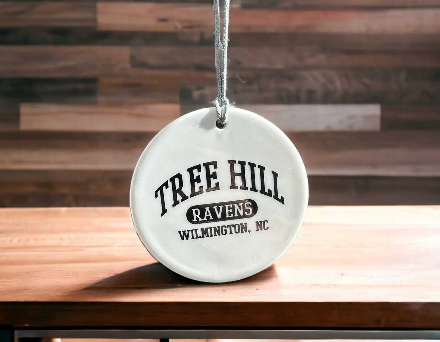 3 Tier One Tree Hill Ceramic -  Christmas Ornament