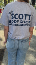Keith Scott Body Shop One tree Hill  – Hoodie – Sport Grey