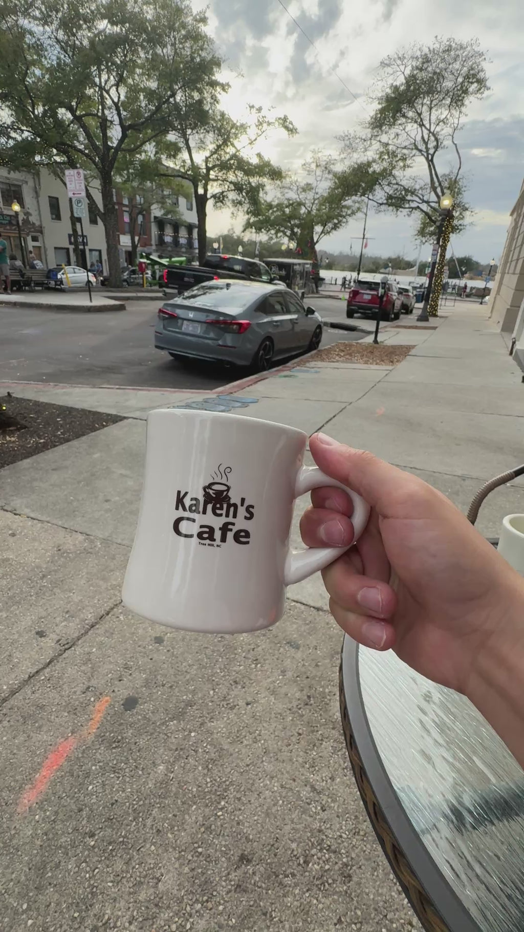Karens Cafe One Tree Hill Film 10 oz Mug - Natural