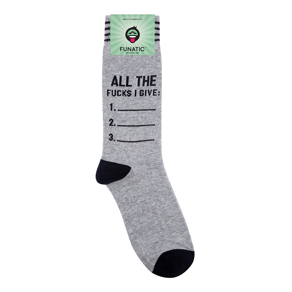 All The Fucks i Give – Socks