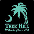 Standard Palm Tree Neon Mint  - Decal/Sticker  4"x6"
