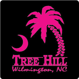 Standard Palm Tree Neon Pink  - Decal/Sticker  4"x6"