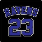 Standard Ravens 23  - Decal/Sticker  4"x6"