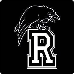 Standard Raven Logo - Decal/Sticker  4"x6"