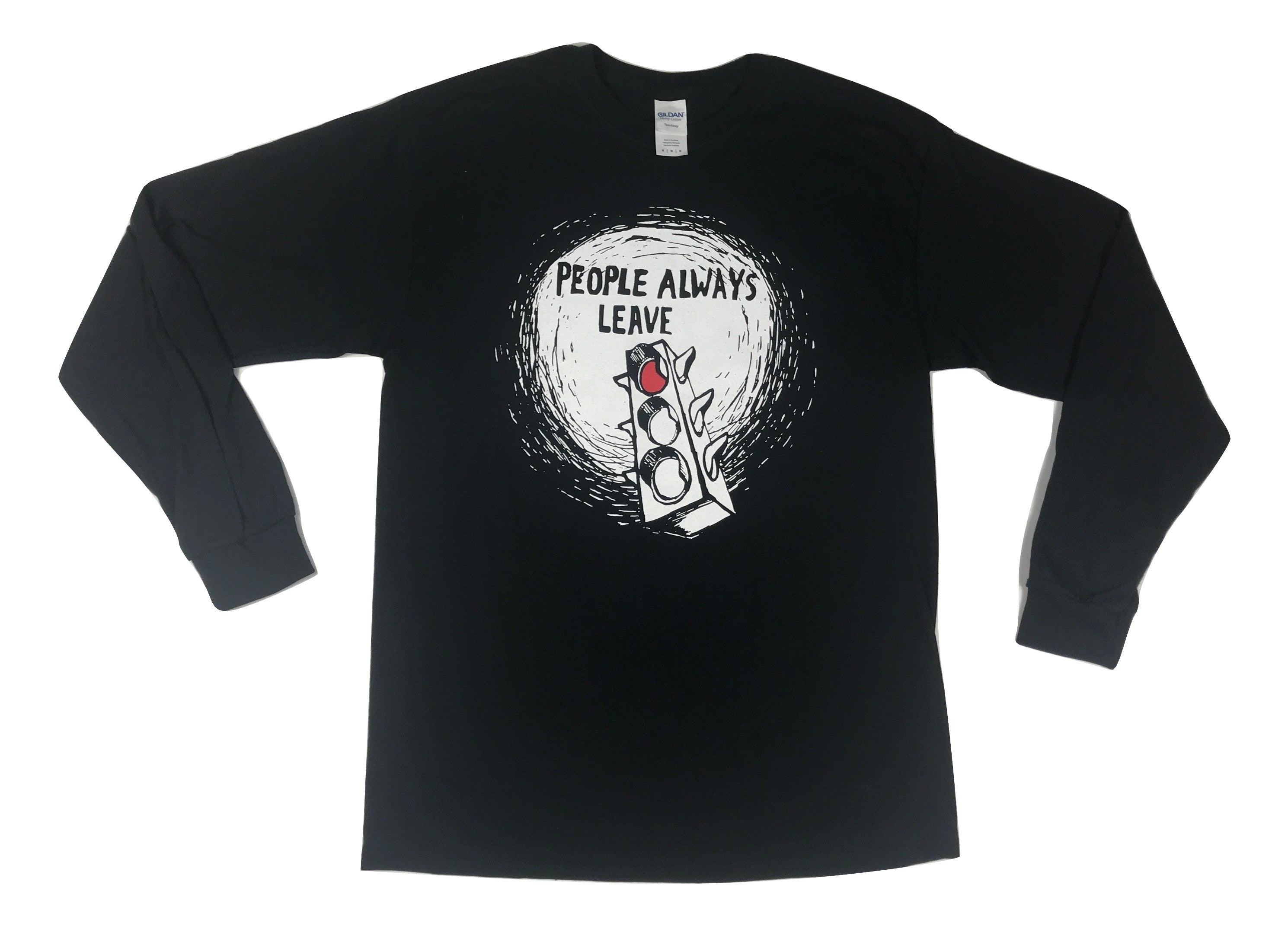 People Always Leave - Long Sleeve - Black
