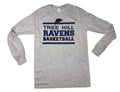 Tree Hill Ravens Basketball -Long Sleeve - Ash