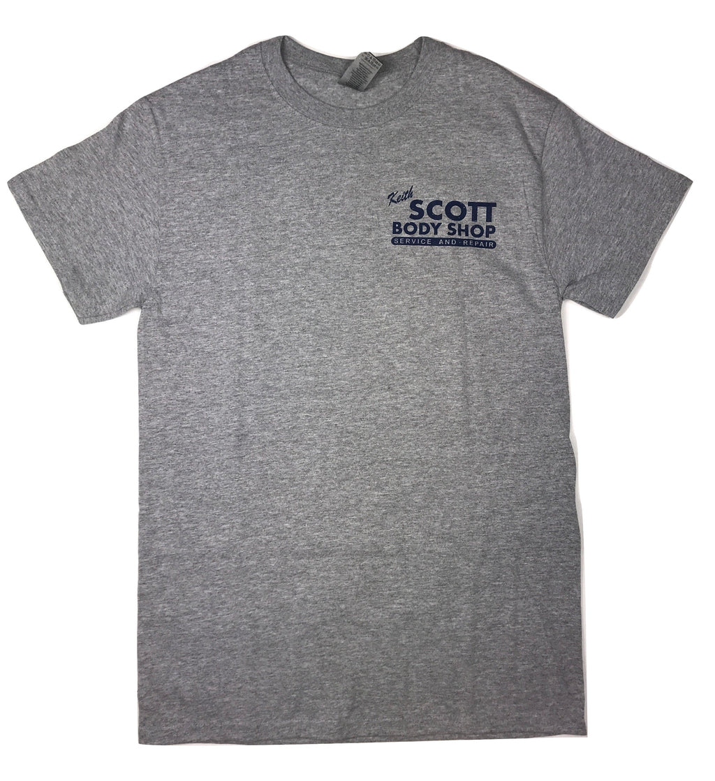 Keith Scott Body Shop One Tree Hill  – T Shirt – Sport Grey