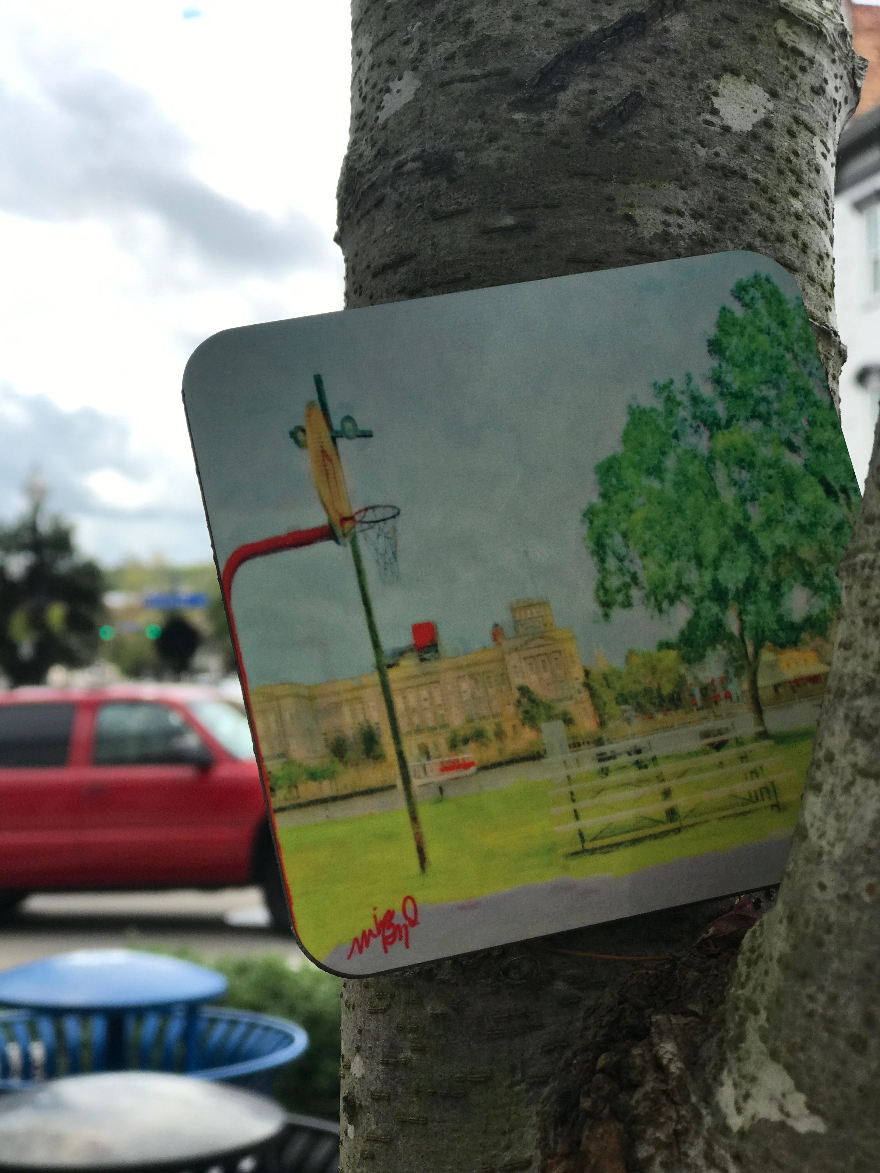Tree Hill River Court  - Cork Coaster