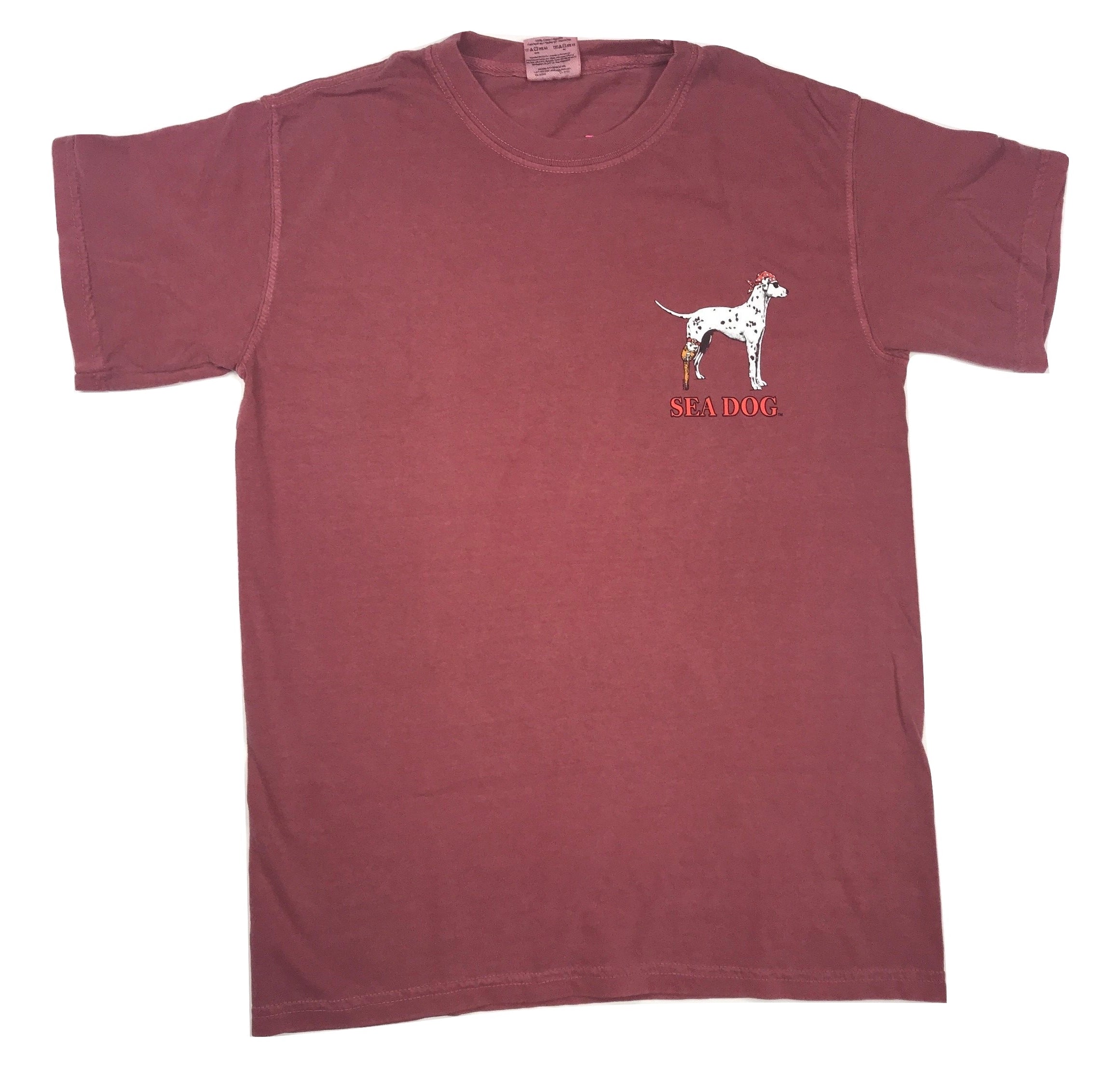 You Are Either The Dog or The Hydrant  - Sea Dog T Shirt - Brick