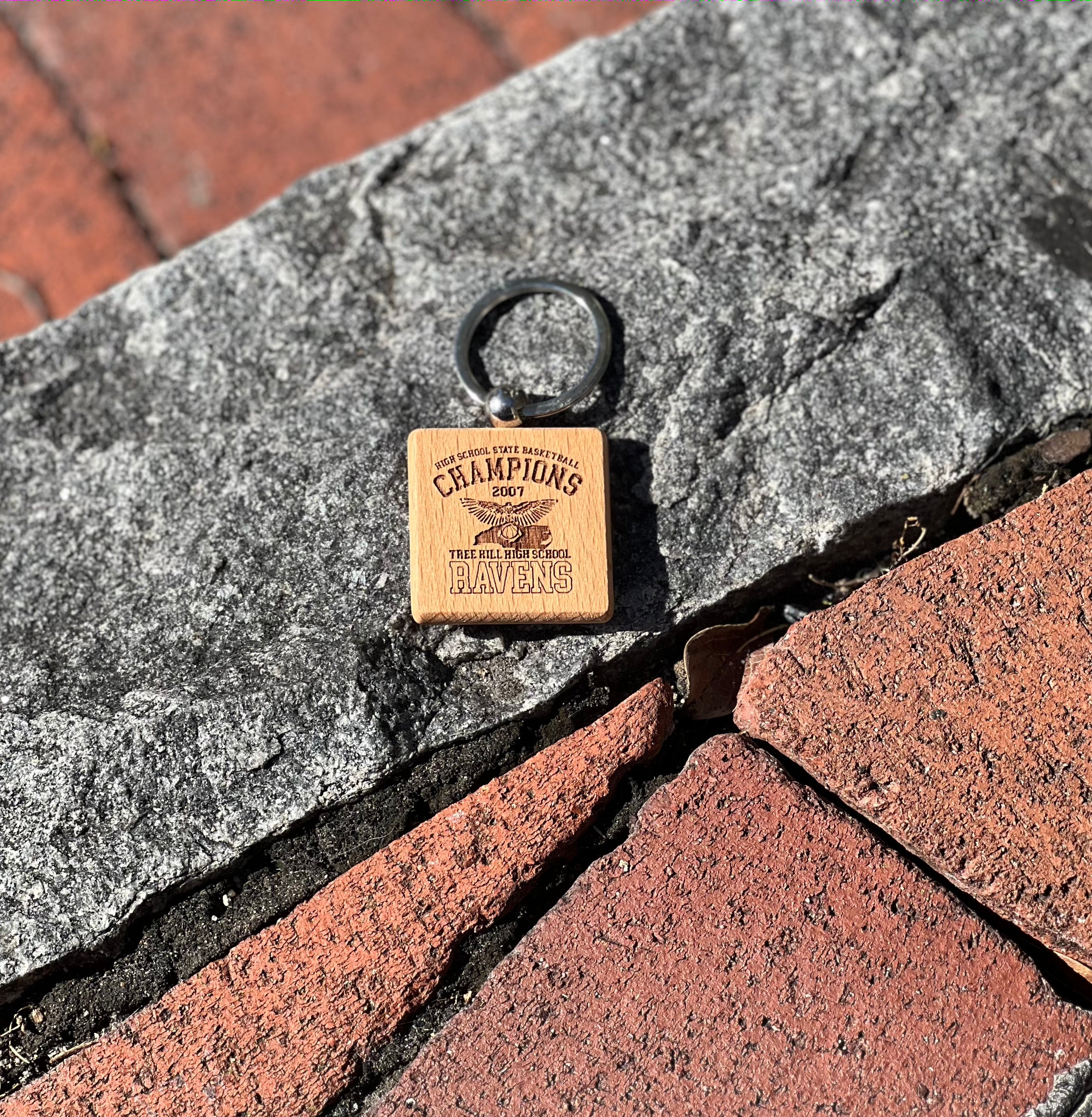 Ravens Champions One Tree Hill  - Key Chain