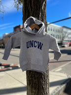 UNCW Basic Toddler - Hoodie - Heather Grey
