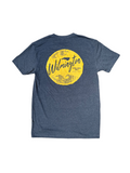 Circle Waves , Wilmington NC - T Shirt - Midnight Navy