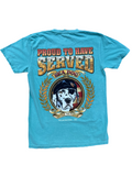 Proud To Have Served  Seadog - T Shirt - Seafoam