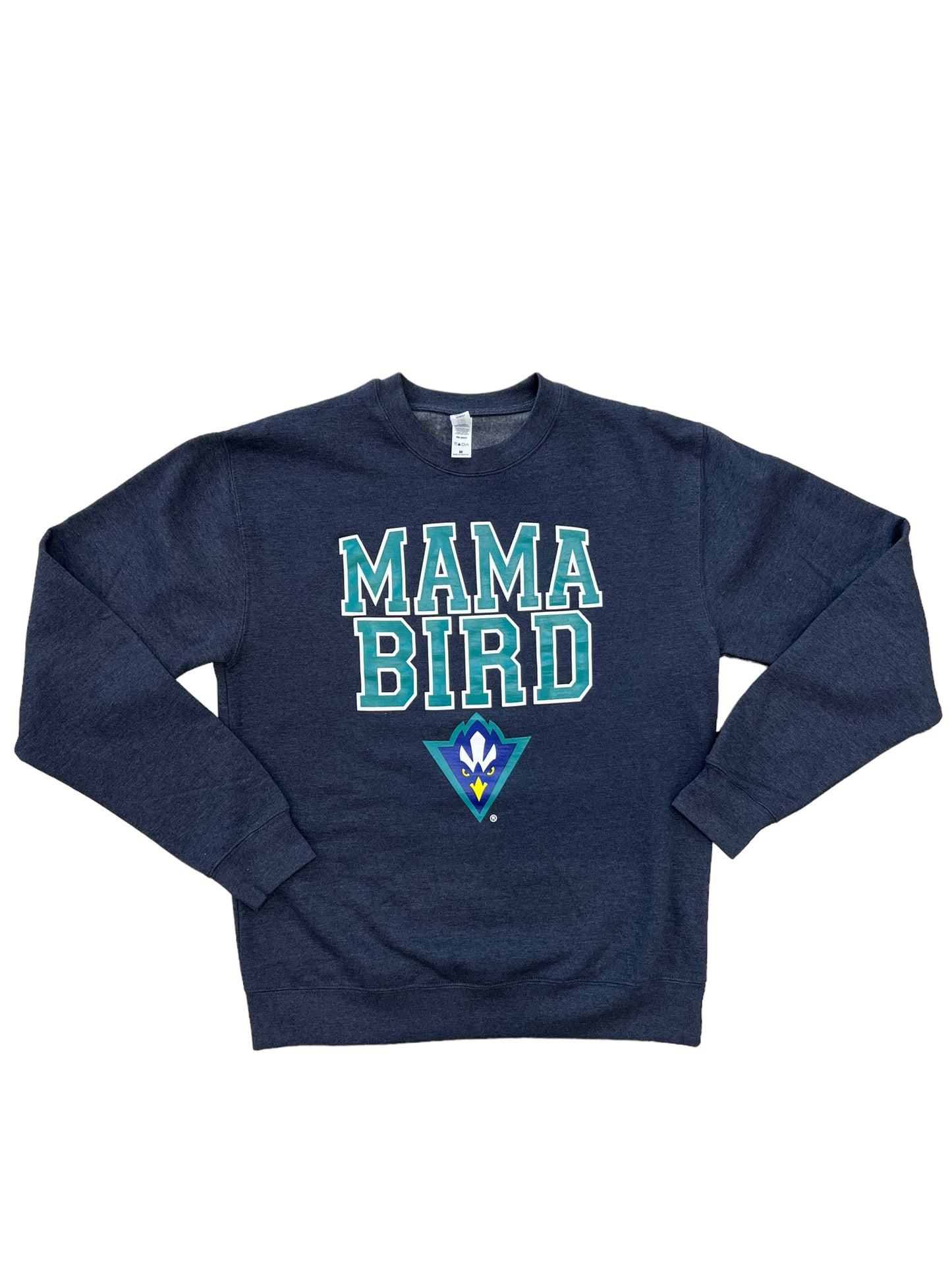 UNCW Seahawks MOM Mama Bird  - Crew Neck - Navy