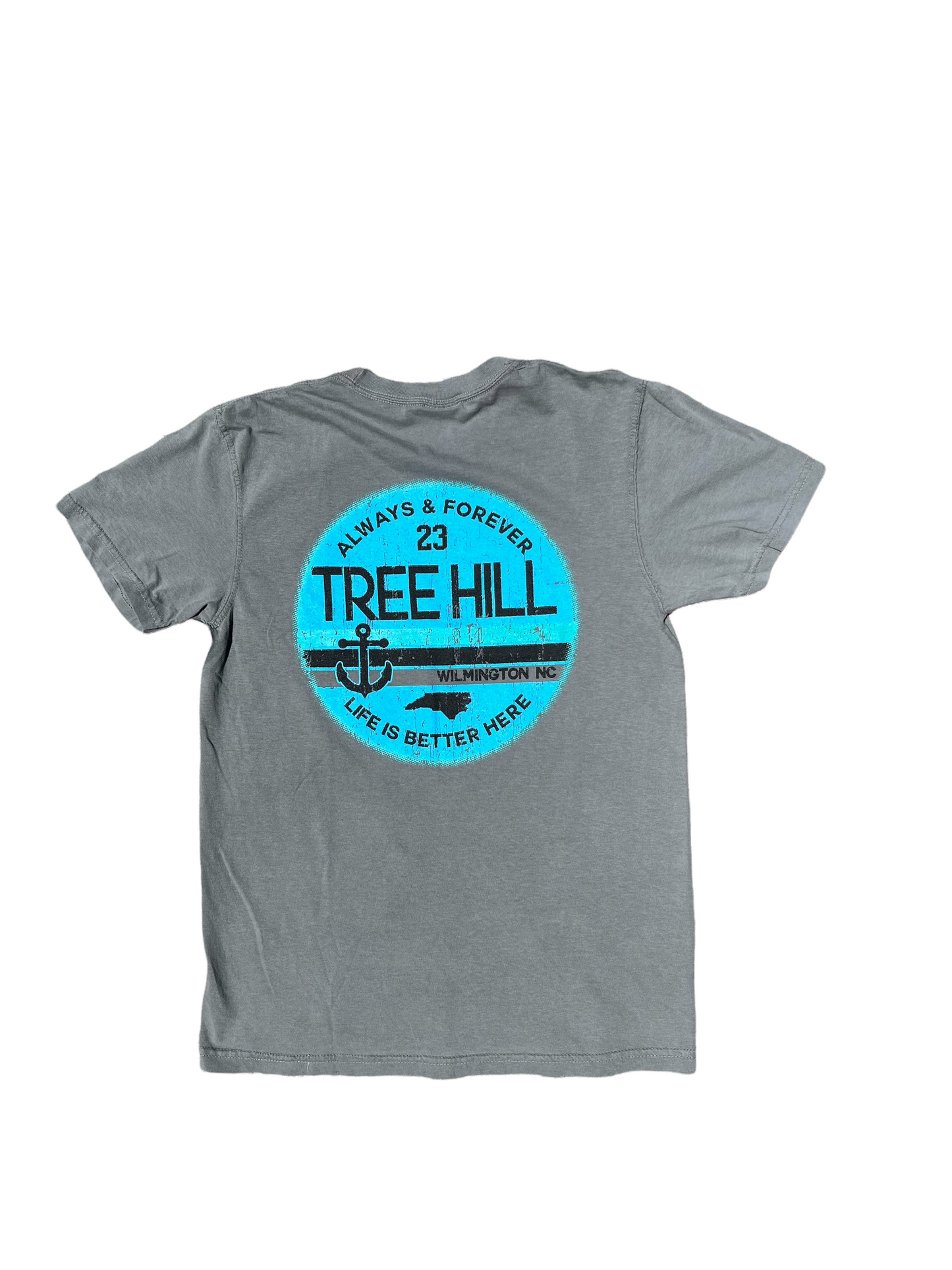 Tree Hill, Life is Better Here - T Shirt - Grey