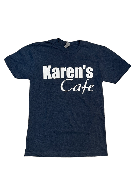 Karens Cafe - T Shirt - Midnight Navy