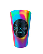 Cape Fear Waves  - 16 oz Silicone Cup  - Tie dye
