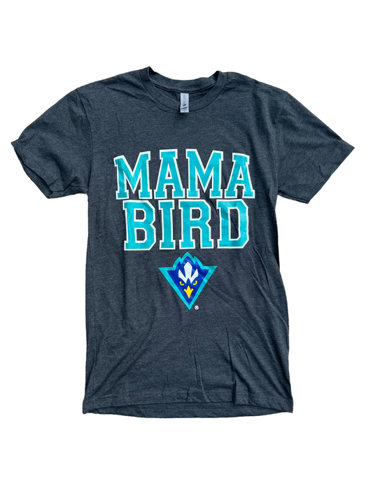 UNCW seahawks Mama Bird -  T Shirt - Charcoal