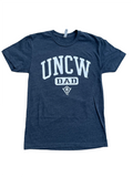 UNCW DAD ARCH – TSHIRT –  MIDNIGHT NAVY