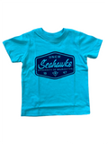 Uncw Seahawks Hex Toddler  - T Shirt  - Heather Blue