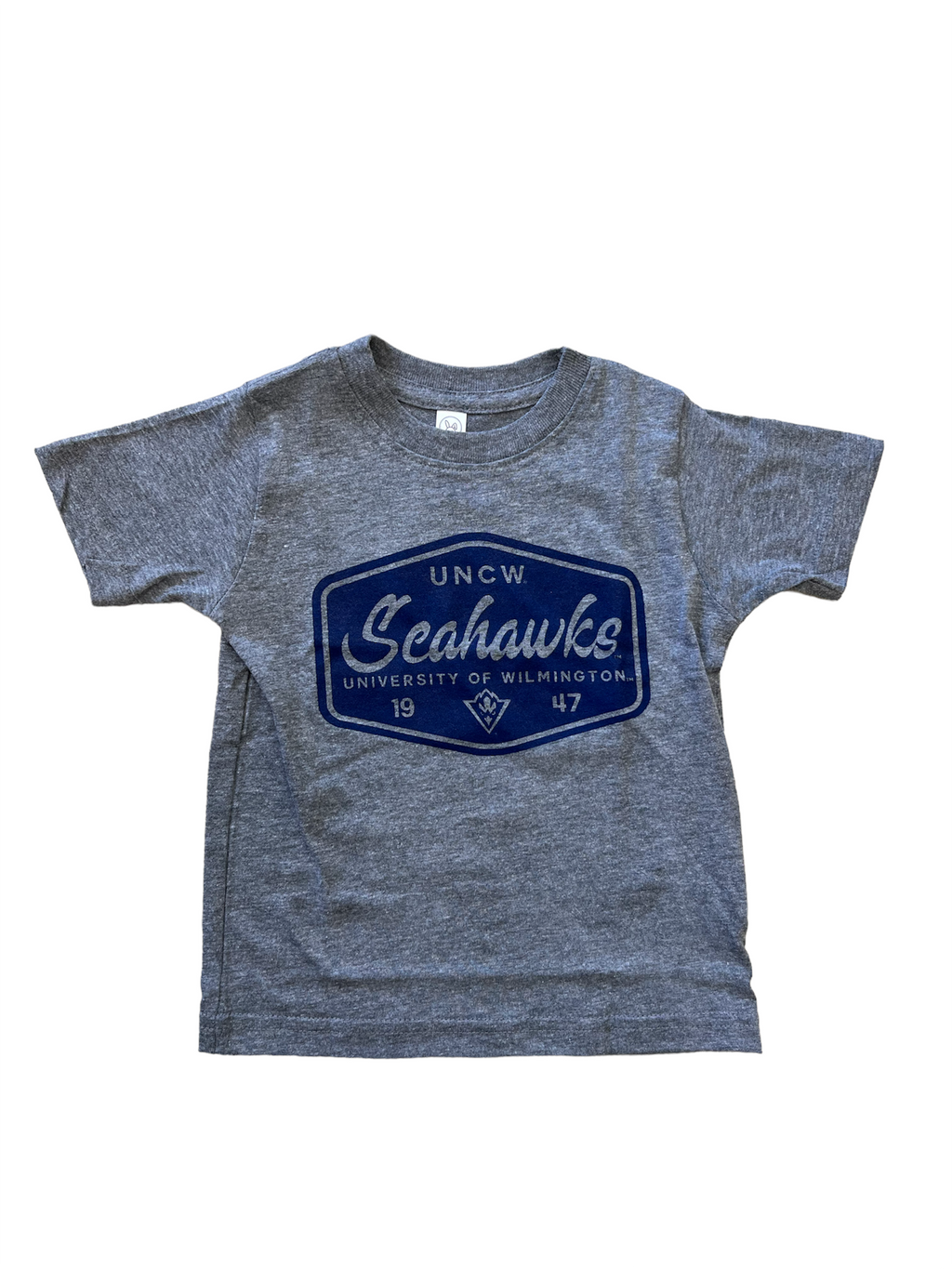 Uncw Seahawks Hex Toddler  - T Shirt  - Heather Grey