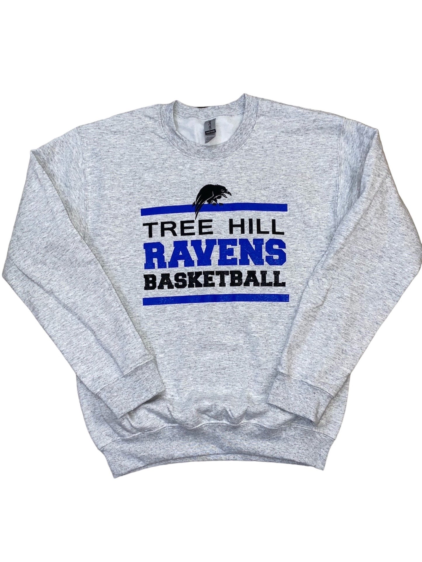 Ravens Basketball ( One Tree Hill )- Crewneck – Ash Grey