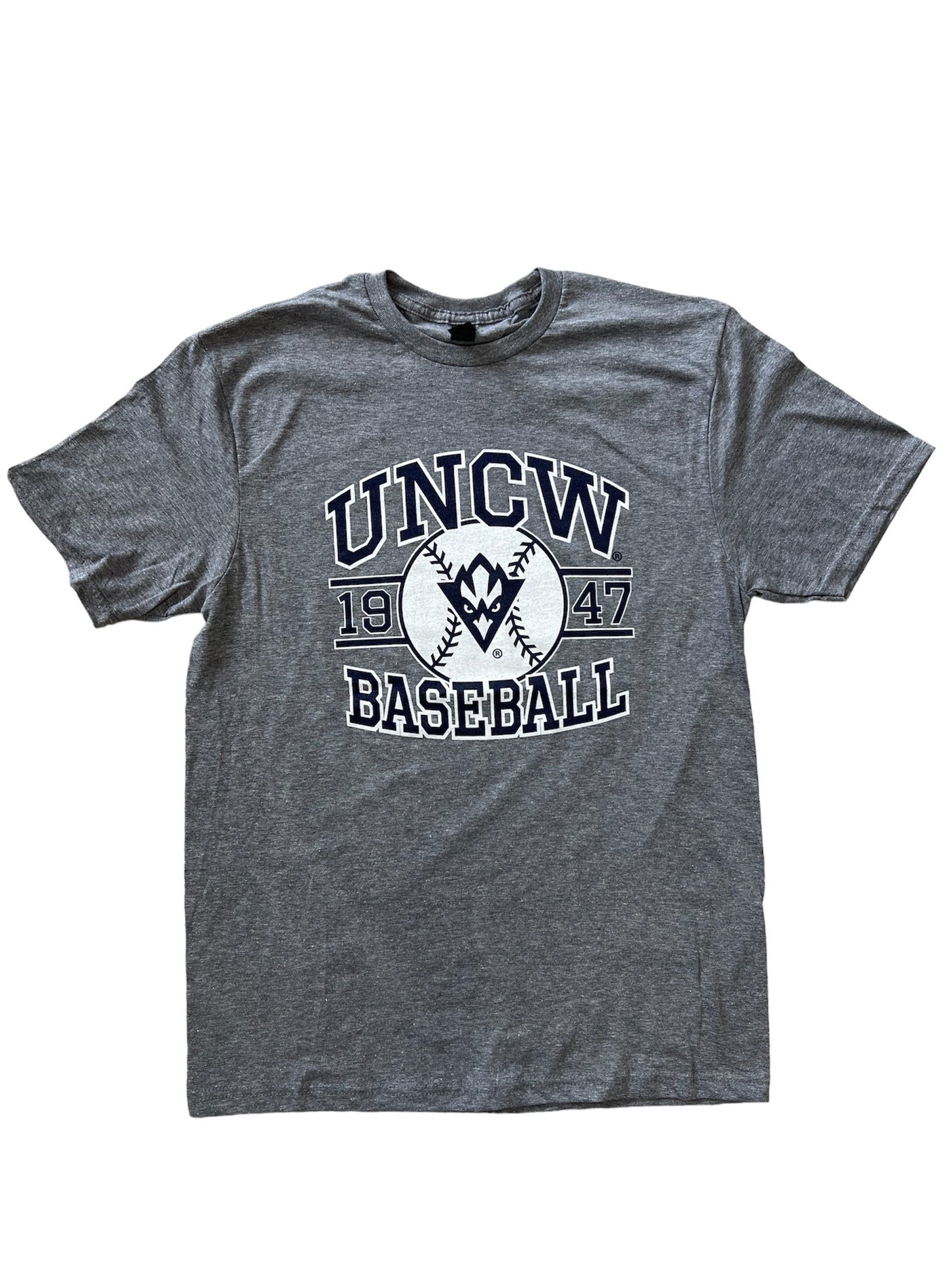 UNCW Baseball  - T Shirt - Grey