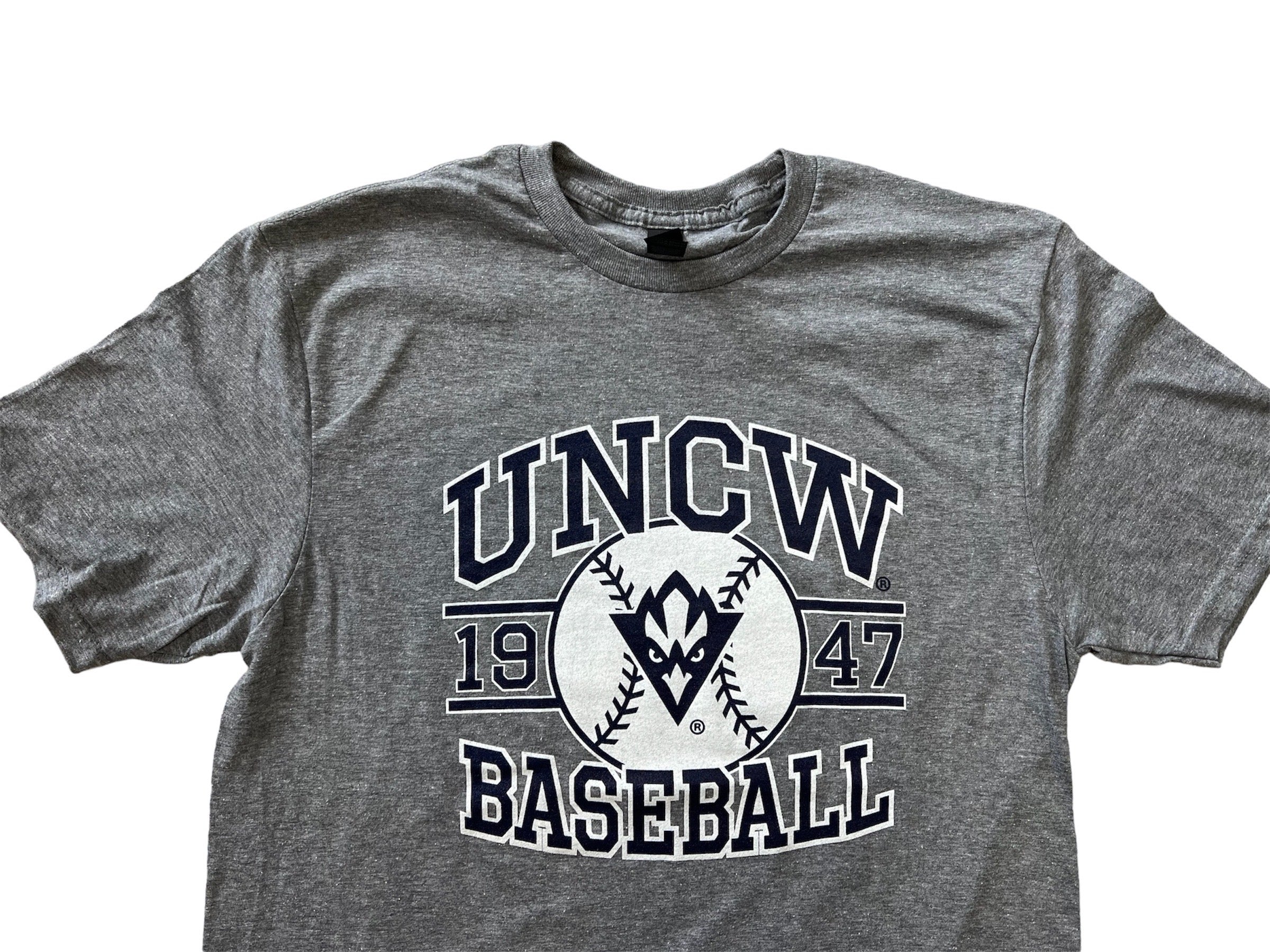 UNCW Baseball  - T Shirt - Grey
