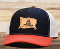 Dont Tread On Me – Richardson Trucker Hat – Navy / Red / White