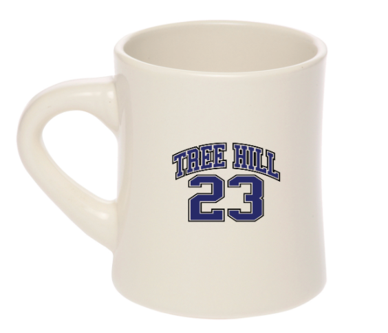 Tree Hill 23 - Diner Mug - Ivory