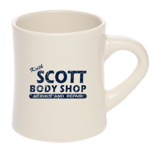 Keith Scott Body Shop - Mug - Ivory