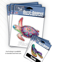 Standard Palm Tree Neon Pink  - Decal/Sticker  4"x6"