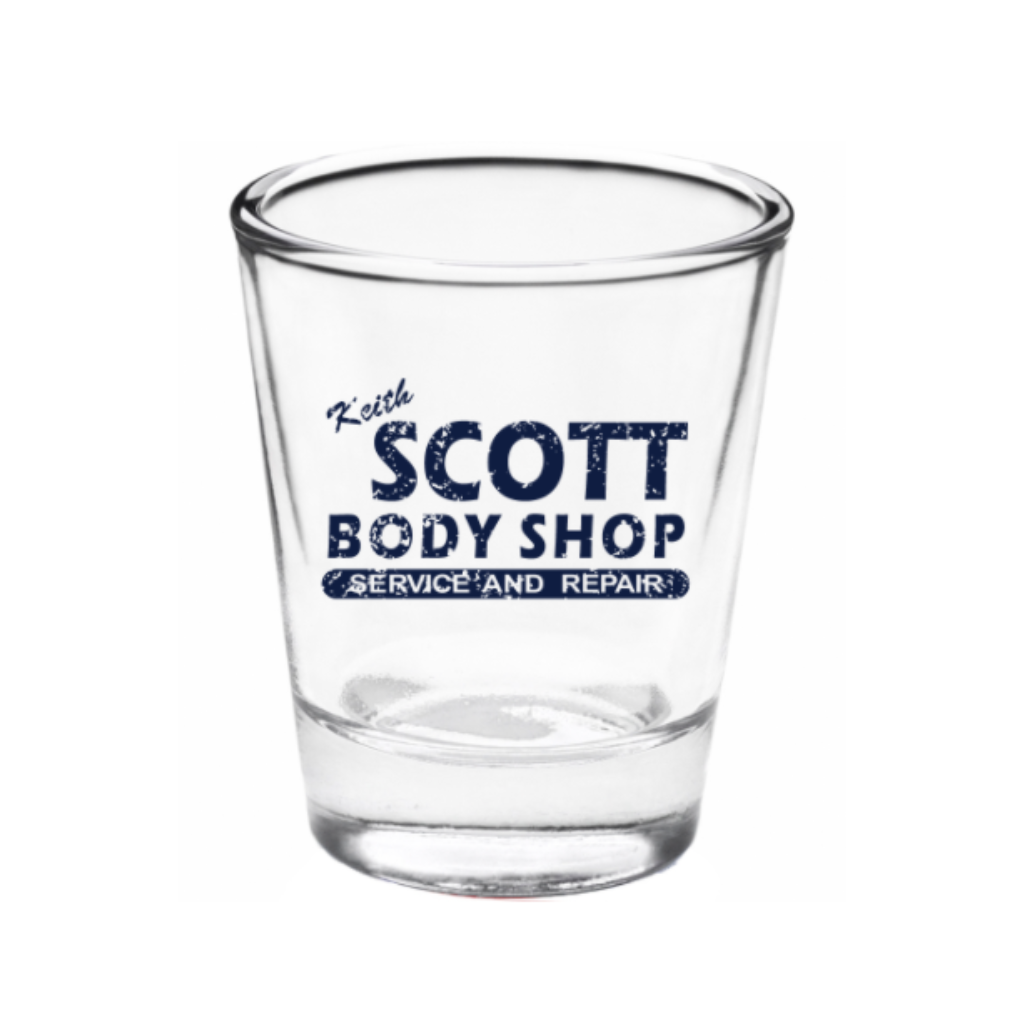 Keith Scott Body Shop - Shot Glass
