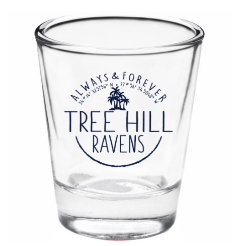 Always And Forever a Raven  - Shot Glass