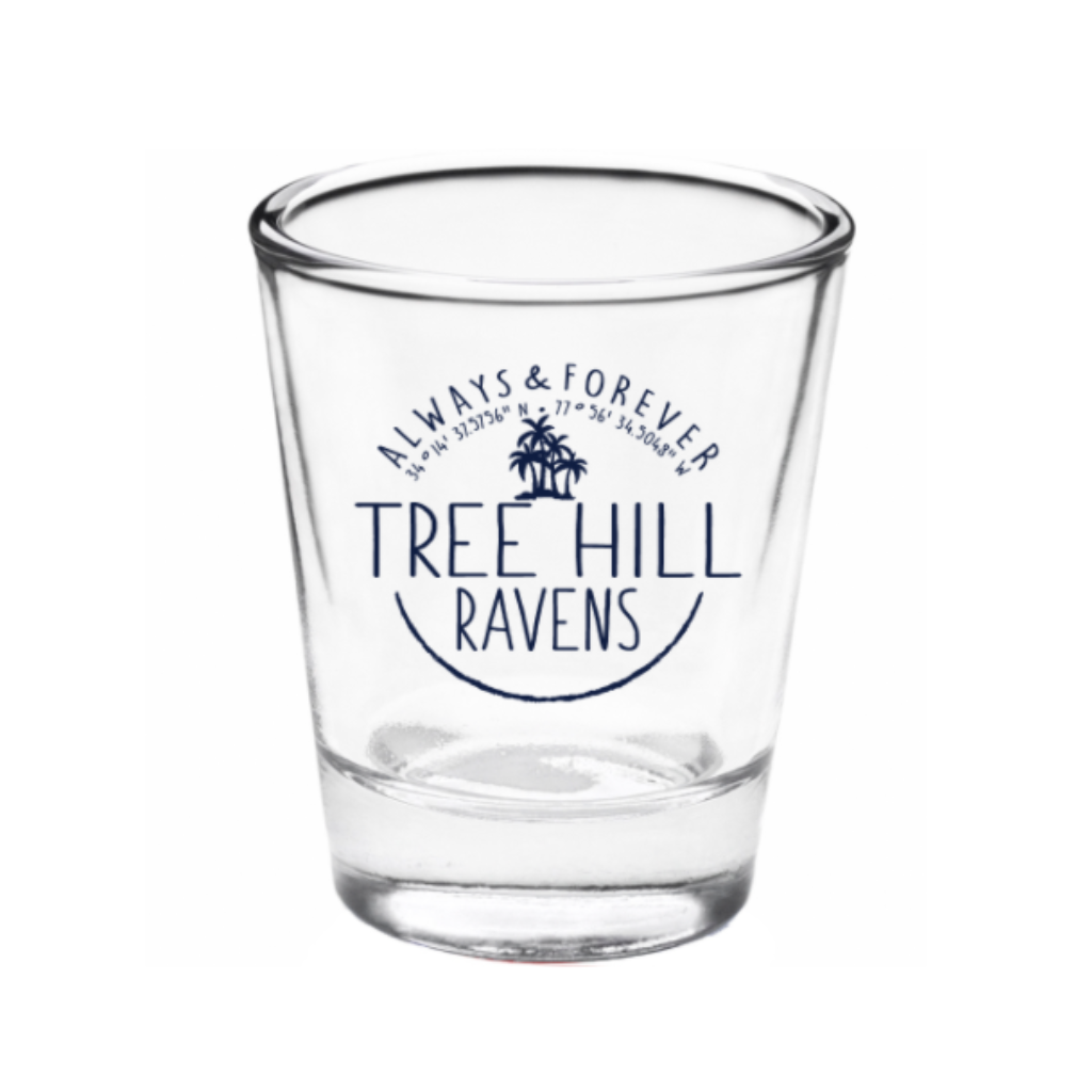 Always And Forever a Raven  - Shot Glass