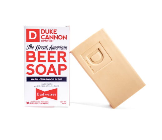 GREAT AMERICAN BEER SOAP - MADE WITH BUDWEISER