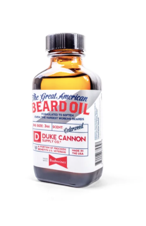 GREAT AMERICAN BEARD OIL - MADE WITH BUDWEISER