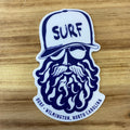 SURF BEARD WILMINGTON  , NC  – BIG STICKER ( 3″ X 4 ″ ROUGHLY )