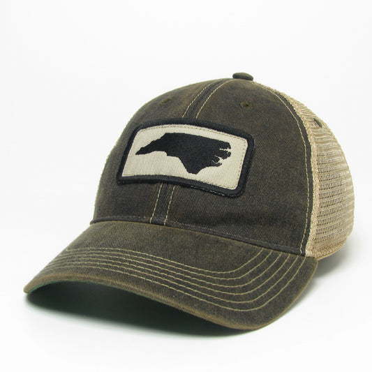 NC Shape Original – Legacy OFA Trucker Hat – Vintage Black