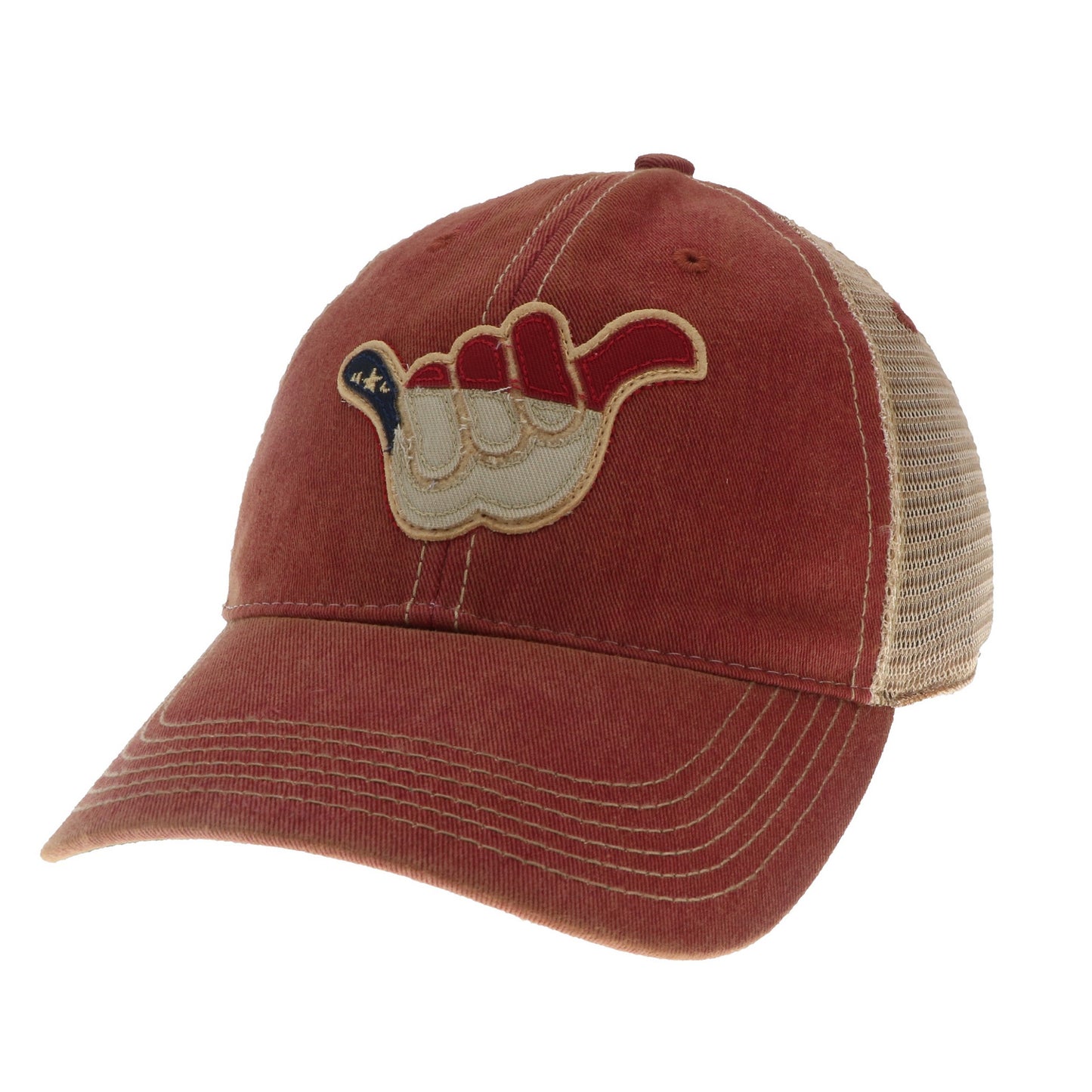 NC Hang Loose -OFA Trucker Hat – Cardinal