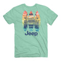 JEEP – Surf Boards – T Shirt – Celadon